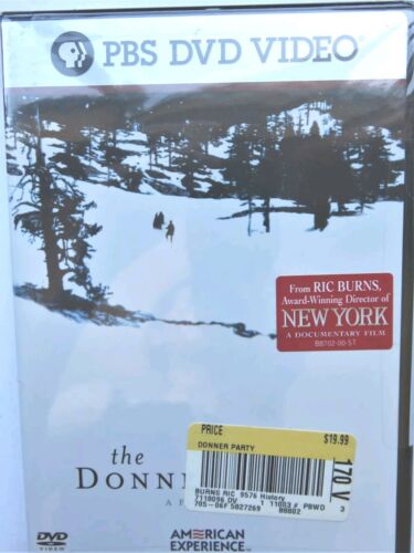 The Donner Party DVD PBS DVD Video Documentary Film Survival Drama Pioneers