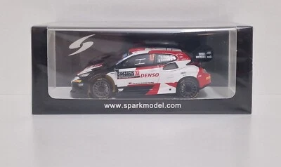 Spark 1:43 Modèle Auto Toyota Yaris Rally 1 WRC Ogier Winner Monte Carlo 2023 - Photo 1/4