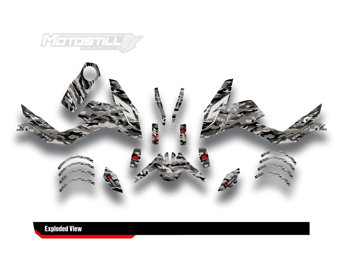 FIT FOR KTM DUKE 125-200-250-390 / 2011 - 2019 GRAPHIC STICKER SET