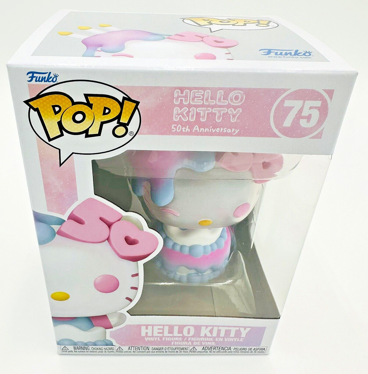 Funko Pop! Vinyl: Sanrio - Hello Kitty #75 (50th Anniversary