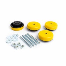 Machine Leveling feet 4x Adjustable foot M16 shoe thread 80mm Dia x 100mm / ASL