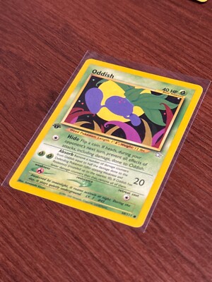 Pokémon TCG Oddish Neo Genesis 68/111 Regular 1st Edition Common