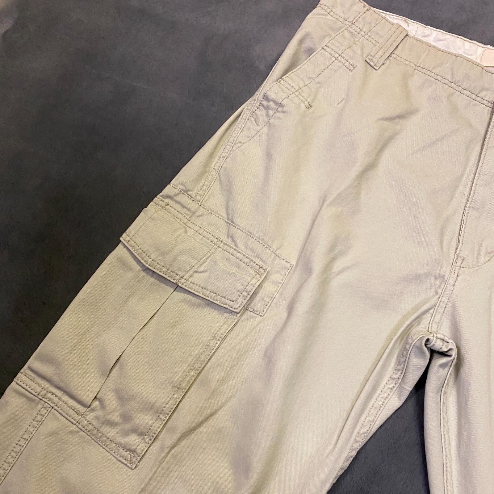 Levi's Cargo Pants Mens Sz 38x28 Beige Loose Fit **READ DETAILS** eBay