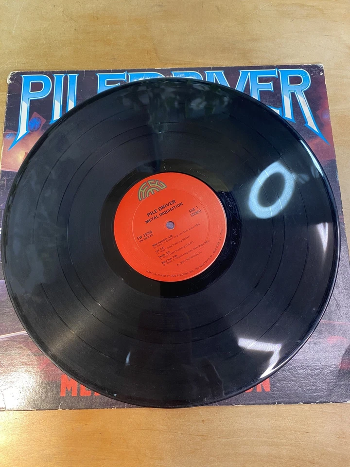 Piledriver - Metal Inquisition 1985 LP HME Records FW 39904 G/G Foto 3 de 4
