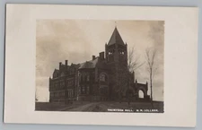 Thompson Hall Durham New Hampshire College Real Photo RPPC Postcard 1908-20s
