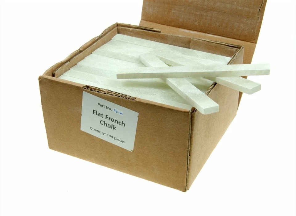 SWP 144 x Flat Rectangular Engineers French Chalk Welders Sticks