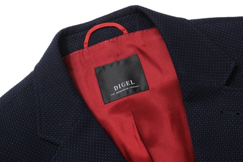 DIGEL Elton-G Blazer Men's UK 42 Single Breasted Notch Lapel Polka Dot - Picture 5 of 10