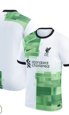 Nike 2023-24 Liverpool FC Away Jersey 2XL (O19623-1B JK) for sale