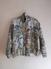 Vintage Kim Rogers Lightweight Oversize Full Zip Silk Jacket - Women's Small