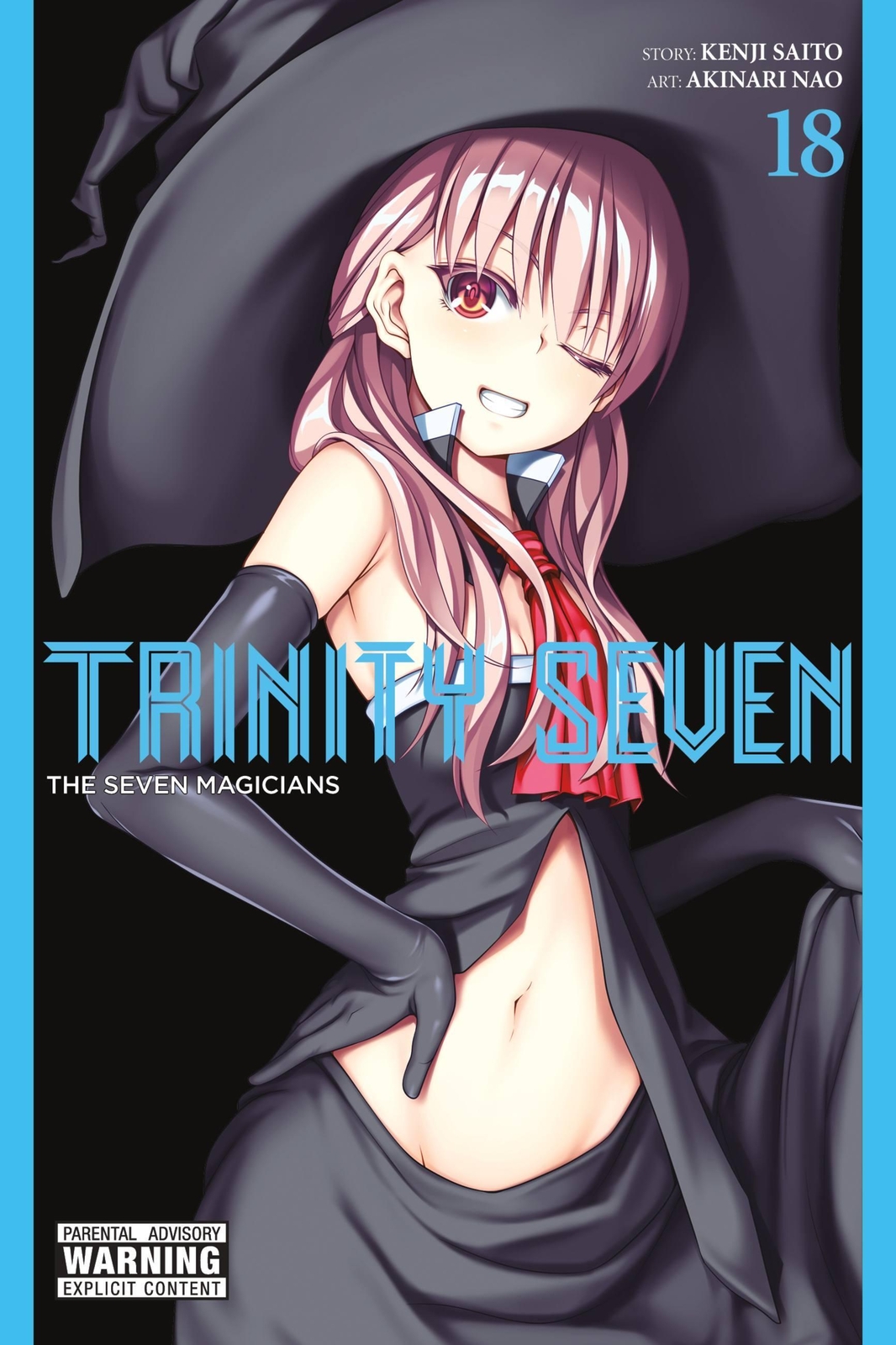 Thumbnail - Trinity Seven, Vol. 18 | The Seven Magicians | Kenji Saito | Englisch