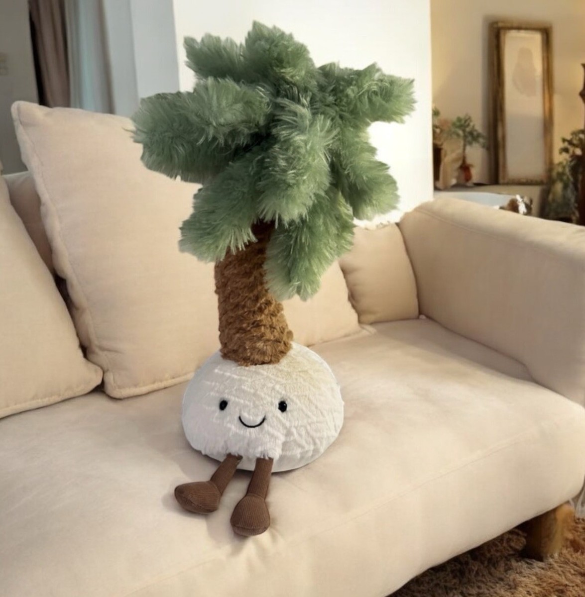 Jellycat BRAND NEW Amuseables Pammie Palm Tree - 🏝️ BNWT Soft