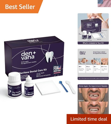 #ad Dental Cement Kit – Zinc Oxide Eugenol Temporary Filling amp; Crown Repair Too... $54.28
