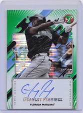 2025 Topps Pristine Hanley Ramirez Green Refractor Auto /150 #PA-HR Marlins 268