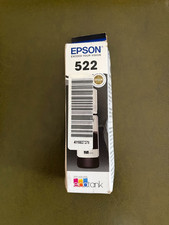 Genuine Epson 522 Black Ink Bottles for ET-2720 ET-2800 ET-2803 ET-4700 ET-4800