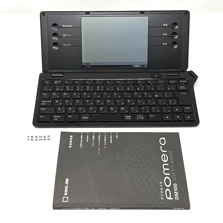 KING JIM Pomera DM100 Digital Memo Portable Writing Tool Bluetooth