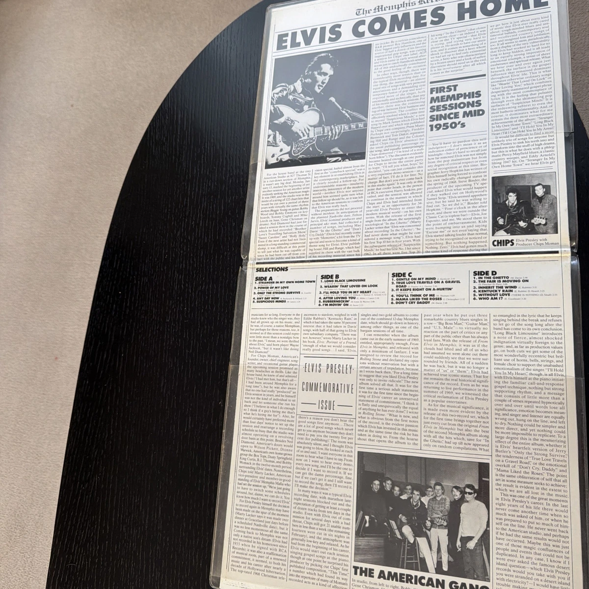 5 x LPs Bundle Elvis Presley ‎– The Memphis Record vinyl 2 N/M Words & Music +