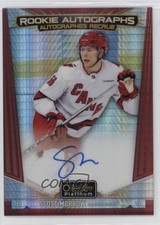 2024-25 O-Pee-Chee Platinum Rookie Red Prism 22/30 Scott Morrow #R-SM Auto 1tl4