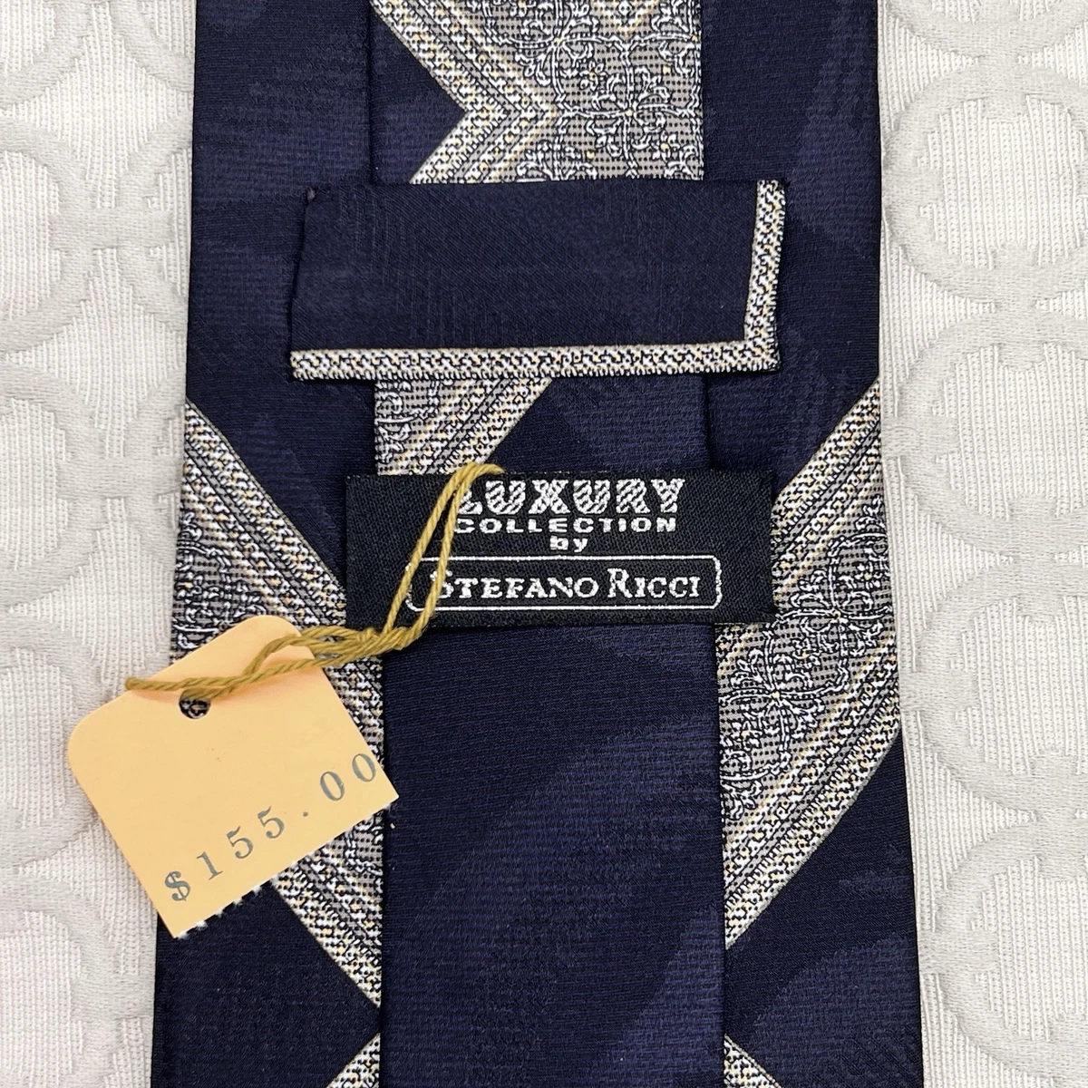 STEFANO RICCI LUXURY COLLECTION ネクタイ 箱入り Luxury pleated