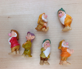 Disney Schneewittchen – 6 Zwerge Figuren Set aus "Schneewittchen"