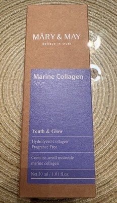 Mary & May Marine Collagen Serum 1.01 fl oz Low Molecular Collagen K-beauty