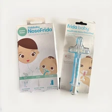 Frida baby Lot Of 2. Snotsucker And Accu-Dose Paci