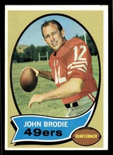 1970 Topps John Brodie #130 - San Francisco 49ers