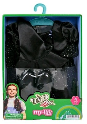  My Life As WICKED WITCH The Wizard Of Oz 18'' Doll Fashion Hat Dress Shoes  