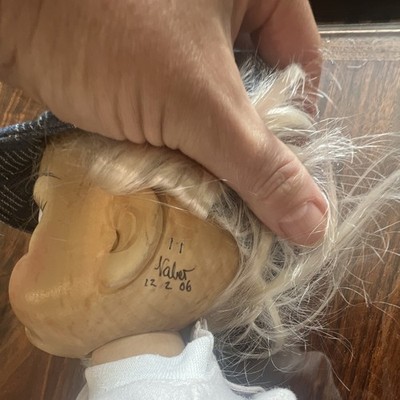 Naber One of a Kind Hand Signed CATO Boy Artist Doll 12 in Blonde 2006