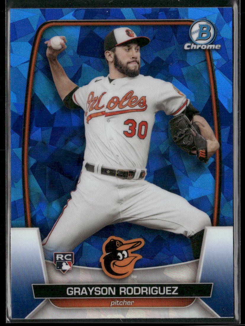 2023 Bowman Chrome Sapphire Edition #22 Grayson Rodriguez