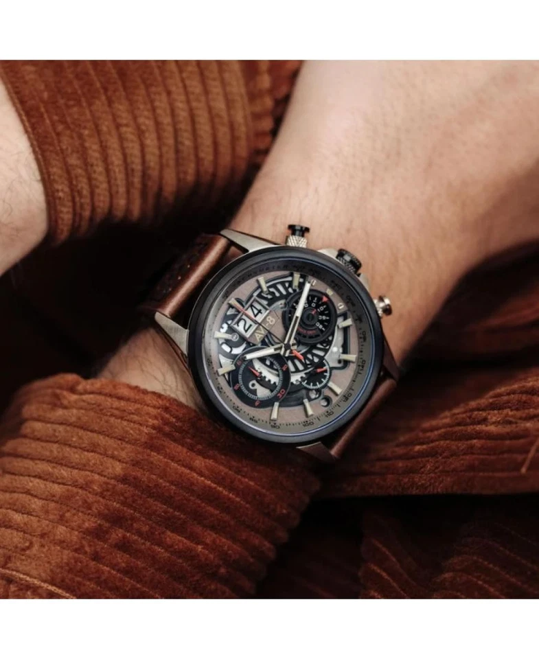 AVI-8 Men Analog Quartz Casual Watch Classic Dress Multicolor Dial Waterproof Ro - Image 4 of 4