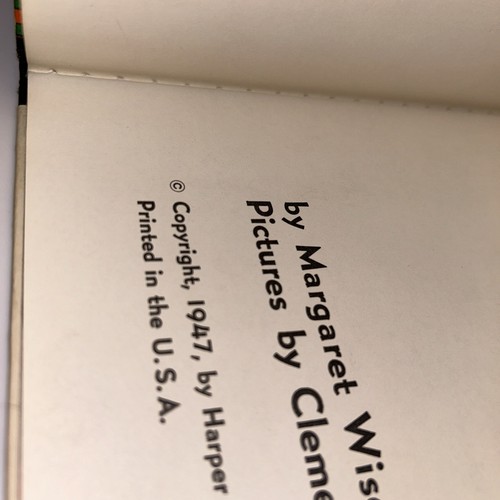 GOODNIGHT MOON 1947 Margaret Wise Brown 1st Ed HC - Picture 8 of 15