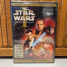 Star Wars Episode I: The Phantom Menace, DVD, 2001, 2-Disc Set. Brand New.