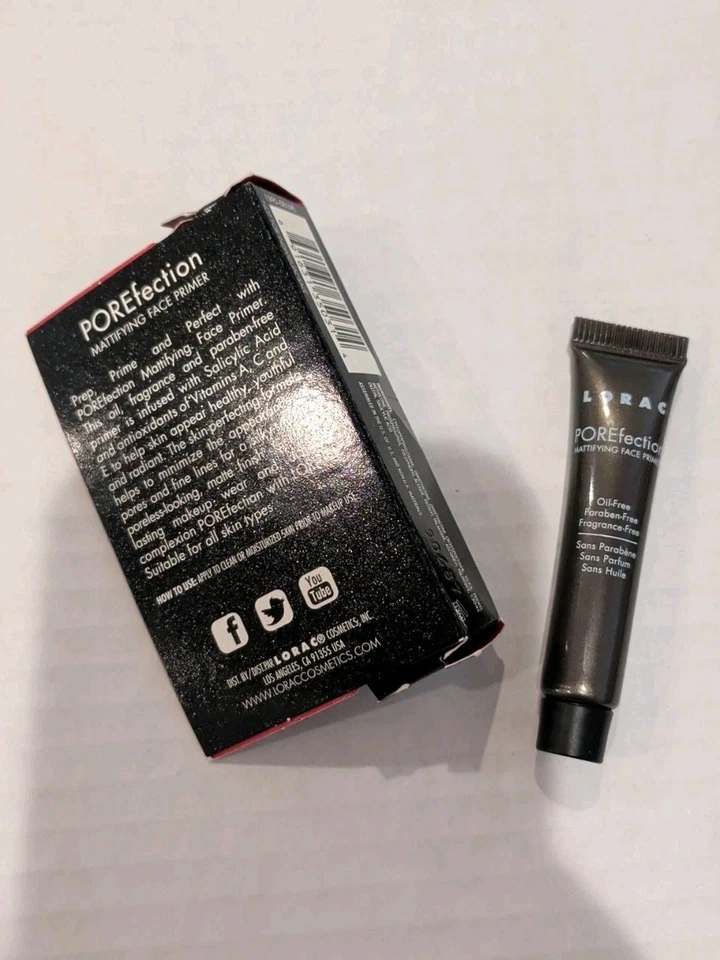 Lorac POREfection Mattifying Face Primer Sample Size Sealed - Image 2 of 4