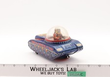 Bump-N-Go X-7 Space Tank 1960s KO Yoshiya Vintage Wind-Up Tin Toy