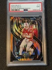 2024 Panini Select Drake Maye Premier RC Black  Orange Prizm Shock PSA 9 Premier
