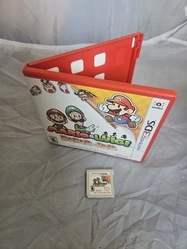 Mario and Luigi: Paper Jam Nintendo 3DS Cartridge and box