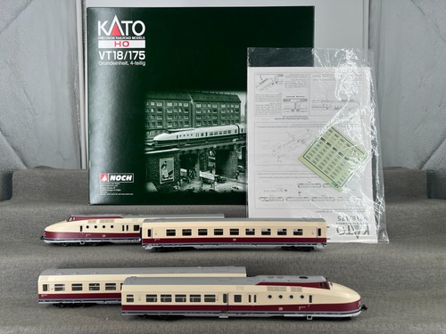 Kato H0 7073328 Triebzug 4-tlg. VT 18.16.08 BR 175 der DR DC Analog Licht in OVP | Condition: Gebraucht