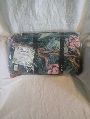 Hyseas outdoor blanket green trees 60x79 inch 100% polyester 
