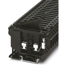 2pc PHOENIX CONTACT - IC 1051016:0091 Terminal Block Marker, White, Black P