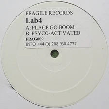 Lab 4 - Place Go Boom / Psycho-Activated, 12", (Vinyl)