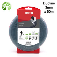 OREGON Duoline Long Lasting Nylon Line 3mm 60m Donut for Strimmer Brushcutter 0.45 per metre