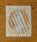 Vintage US Stamp #71 Franklin Very Fine/XF Used - CV $225