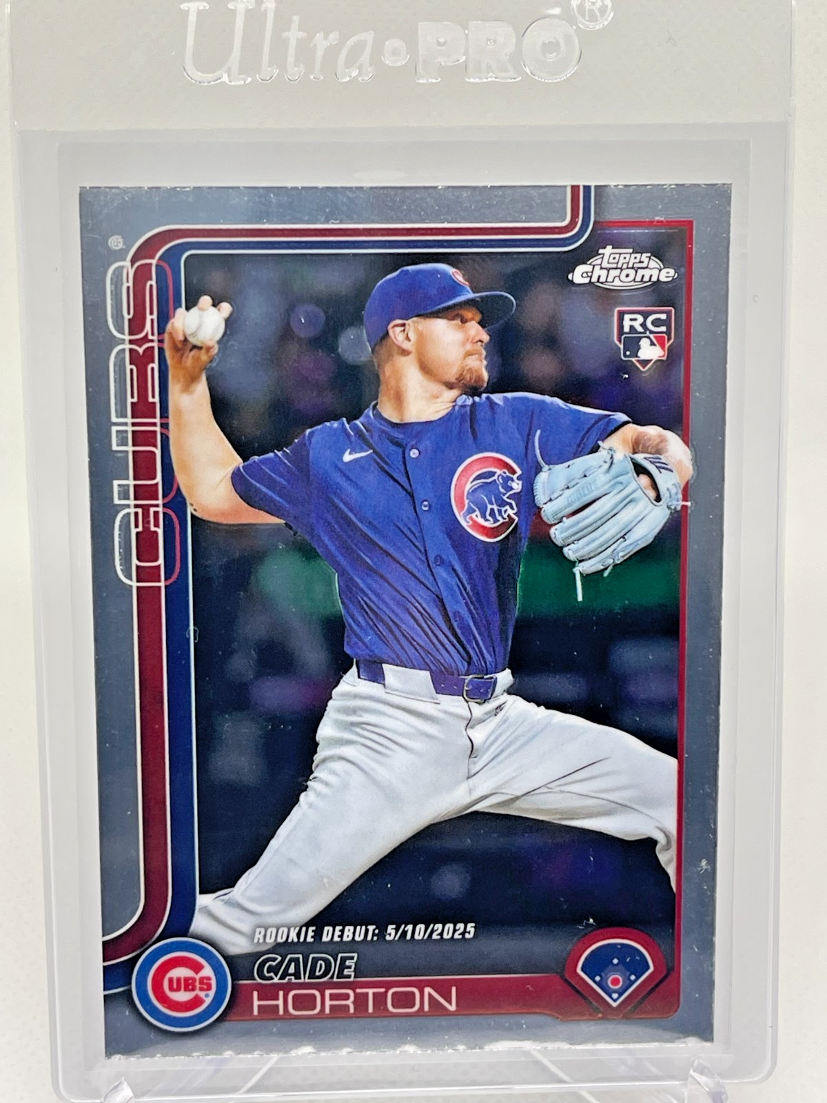2025 Topps Chrome Update Series CADE HORTON Rookie Debut USC102 RC Chicago Cubs