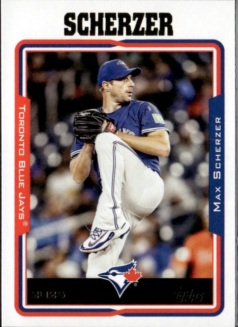 2025 Topps Archives - 2005 Topps Max Scherzer #223