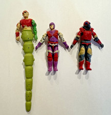 Vintage Hasbro GI Joe Cobra La Team Golobulus Royal Guard lot of 3 figures 1987