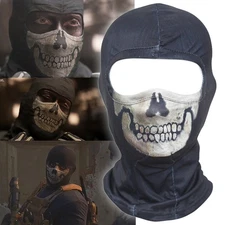 COD19 : MW2 Ghost Simon Riley 's Skull Mask Balaclava Cosplay