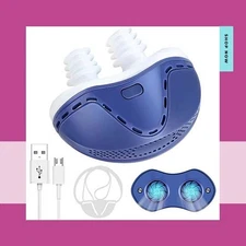 Anti Snoring Device Electric Sleep Apnea Relief System