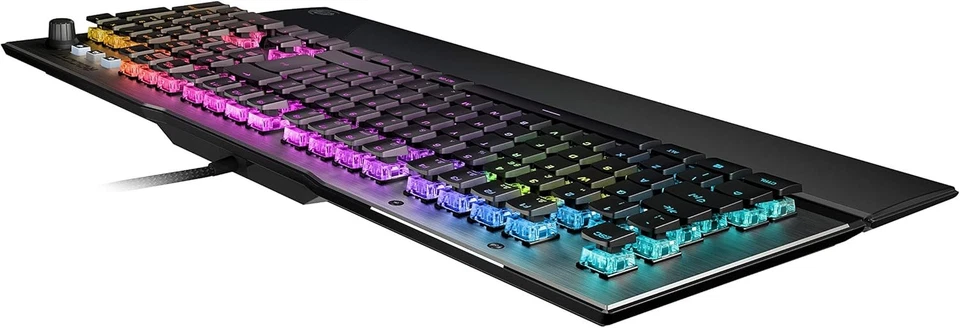 Roccat Vulcan 120 AIMO RGB Mechanical Gaming Keyboard tactile UK Layout EU P NEW - Image 3 of 4