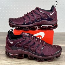 WOMEN'S VaporMax Plus Night Maroon Burgundy Red FN6850-681 Size US 5.5-11