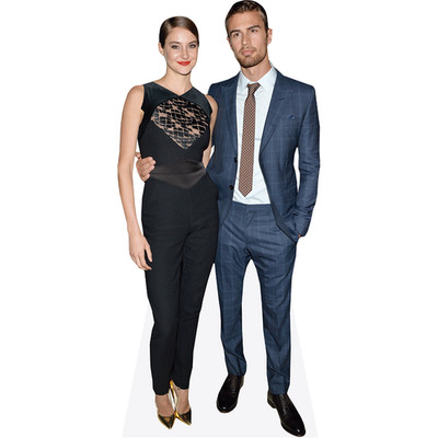 Shailene Woodley und Theo James (Duo 2) Mini Celebrity Cutout